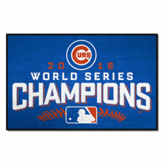 Chicago Cubs 2016 World Series Champions Starter Mat Accent Rug - 19in. x 30in. - Chicago Cubs