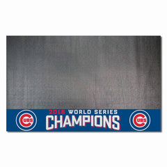 Chicago Cubs 2016 World Series Champions Vinyl Grill Mat - 26in. x 42in. - Chicago Cubs