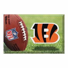 Cincinnati Bengals Rubber Scraper Door Mat - Cincinnati Bengals