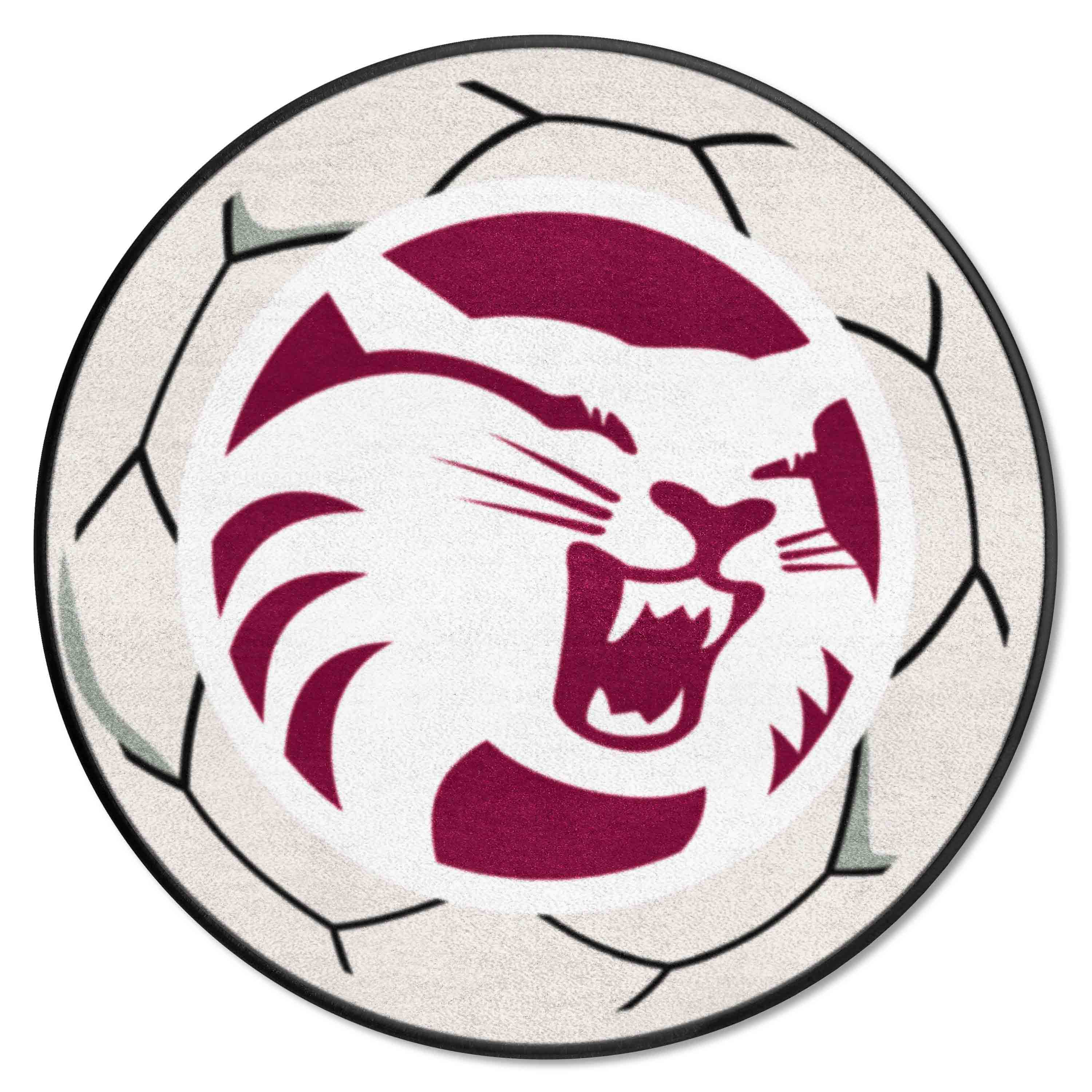 Cal State - Chico Wildcats Soccer Ball Rug - 27in. Diameter - Cal State - Chico