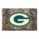 Green Bay Packers Rubber Scraper Door Mat Camo - Green Bay Packers