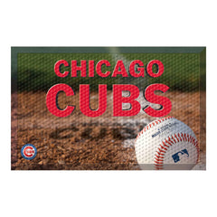 Chicago Cubs Rubber Scraper Door Mat - Chicago Cubs