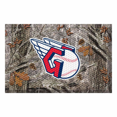 Cleveland Guardians Rubber Scraper Door Mat Camo