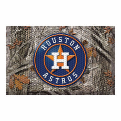 Houston Astros Rubber Scraper Door Mat Camo - Houston Astros