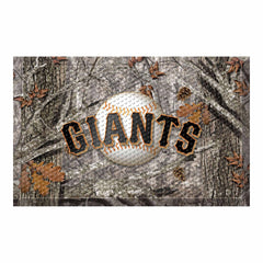 San Francisco Giants Rubber Scraper Door Mat Camo