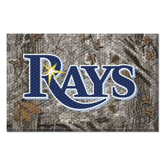 Tampa Bay Rays Rubber Scraper Door Mat Camo