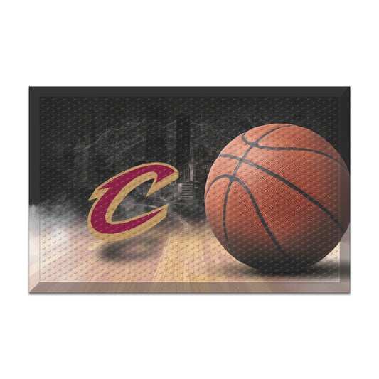 Cleveland Cavaliers Rubber Scraper Door Mat - Cleveland Cavaliers