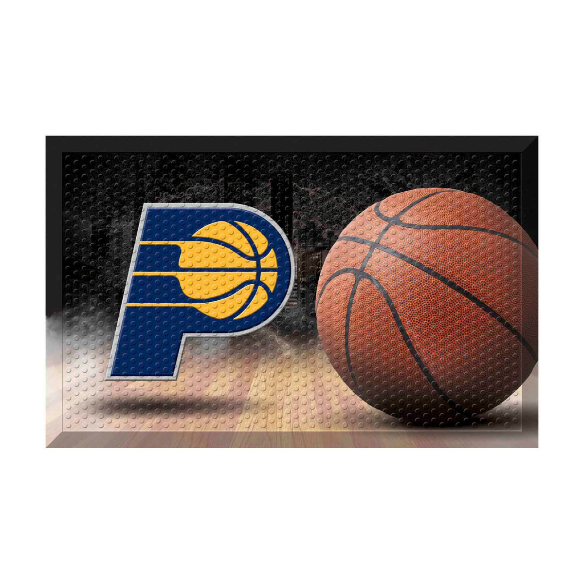 Indiana Pacers Rubber Scraper Door Mat