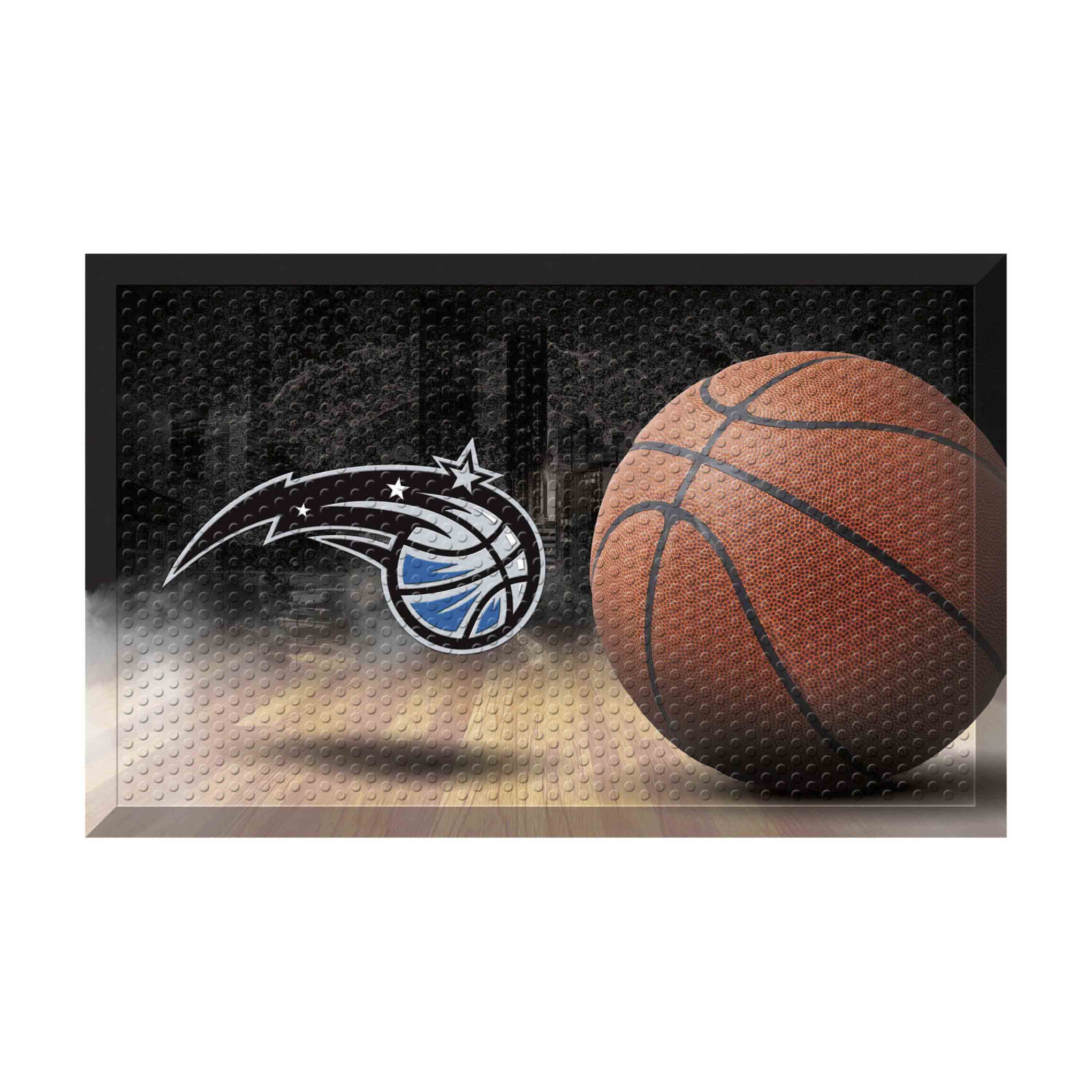 Orlando Magic Rubber Scraper Door Mat