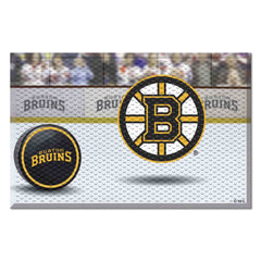 Boston Bruins Rubber Scraper Door Mat - Boston Bruins