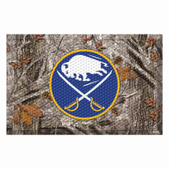 Buffalo Sabres Rubber Scraper Door Mat Camo