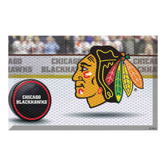 Chicago Blackhawks Rubber Scraper Door Mat - Chicago Blackhawks