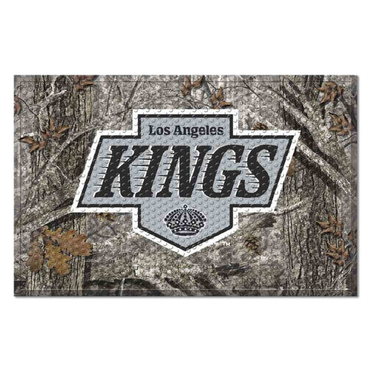 Los Angeles Kings Rubber Scraper Door Mat Camo - Los Angeles Kings