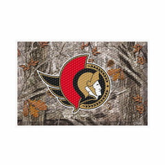 Ottawa Senators Rubber Scraper Door Mat Camo