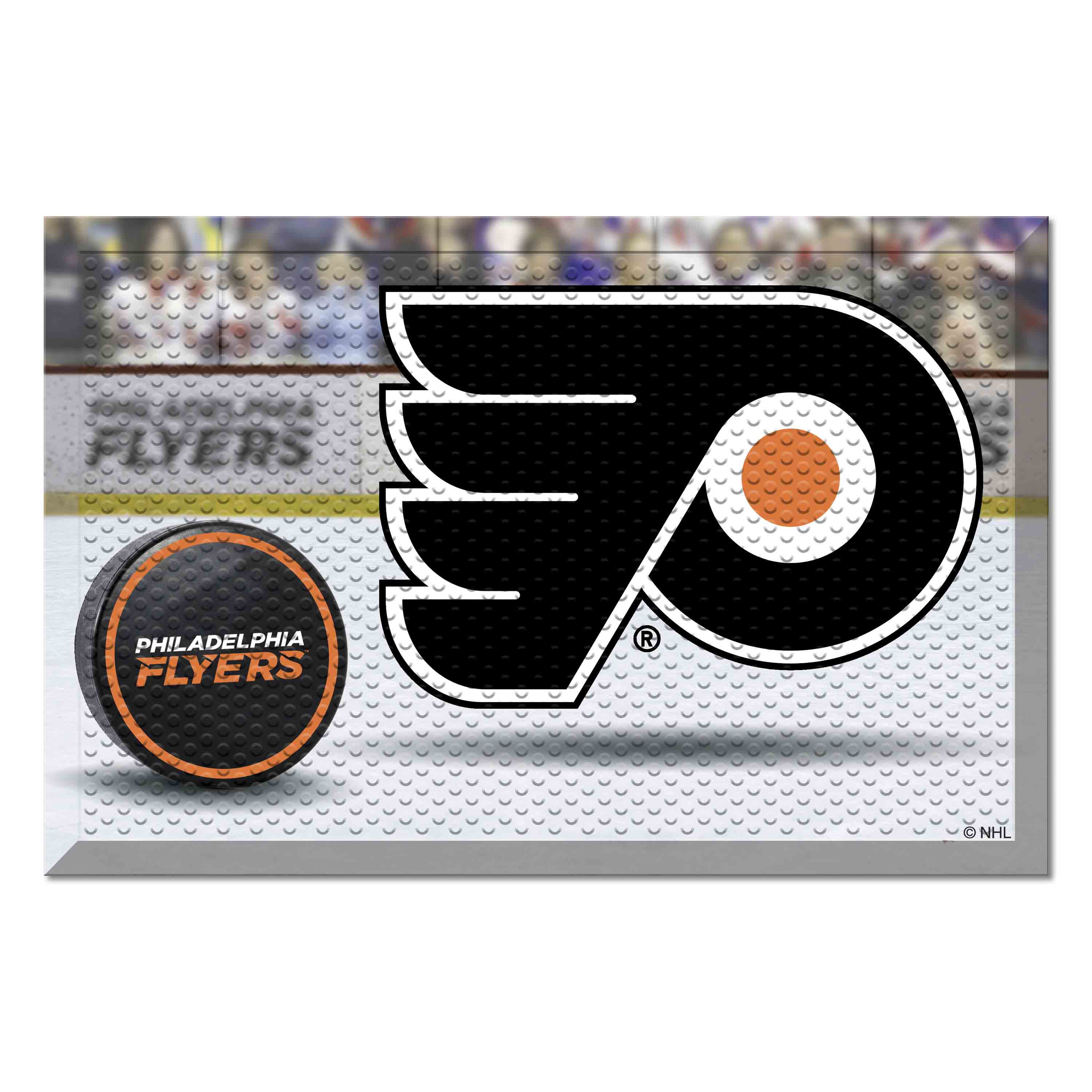 Philadelphia Flyers Rubber Scraper Door Mat