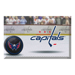 Washington Capitals Rubber Scraper Door Mat