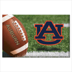 Auburn Tigers Rubber Scraper Door Mat