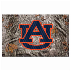 Auburn Tigers Rubber Scraper Door Mat Camo