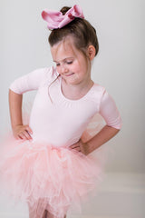 Ballet Pink 3/4 Tutu Leotard - Mila & Rose ®