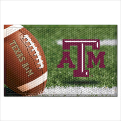 Texas A&M Aggies Rubber Scraper Door Mat