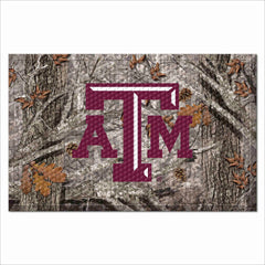 Texas A&M Aggies Rubber Scraper Door Mat Camo