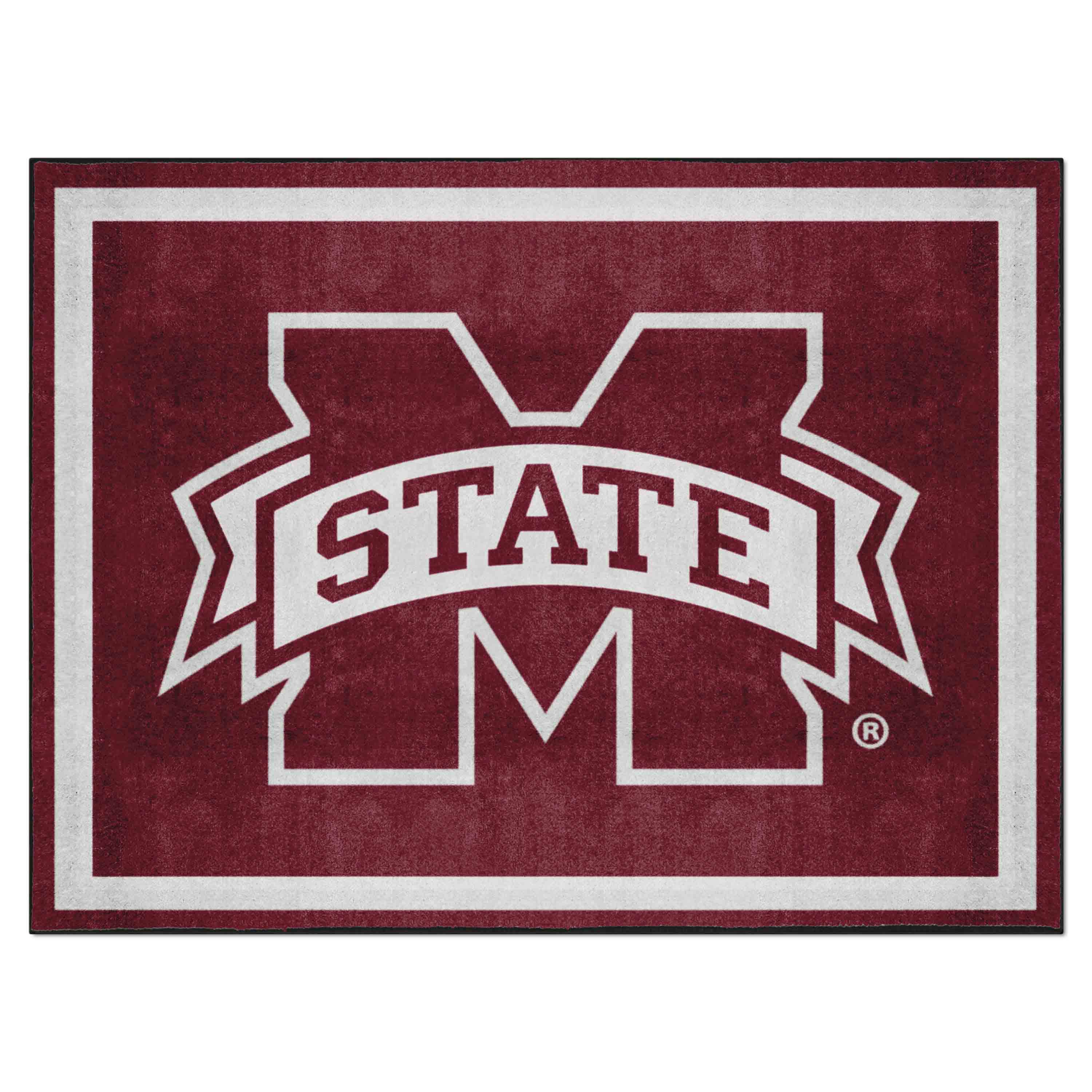 Mississippi State Bulldogs 8ft. x 10 ft. Plush Area Rug