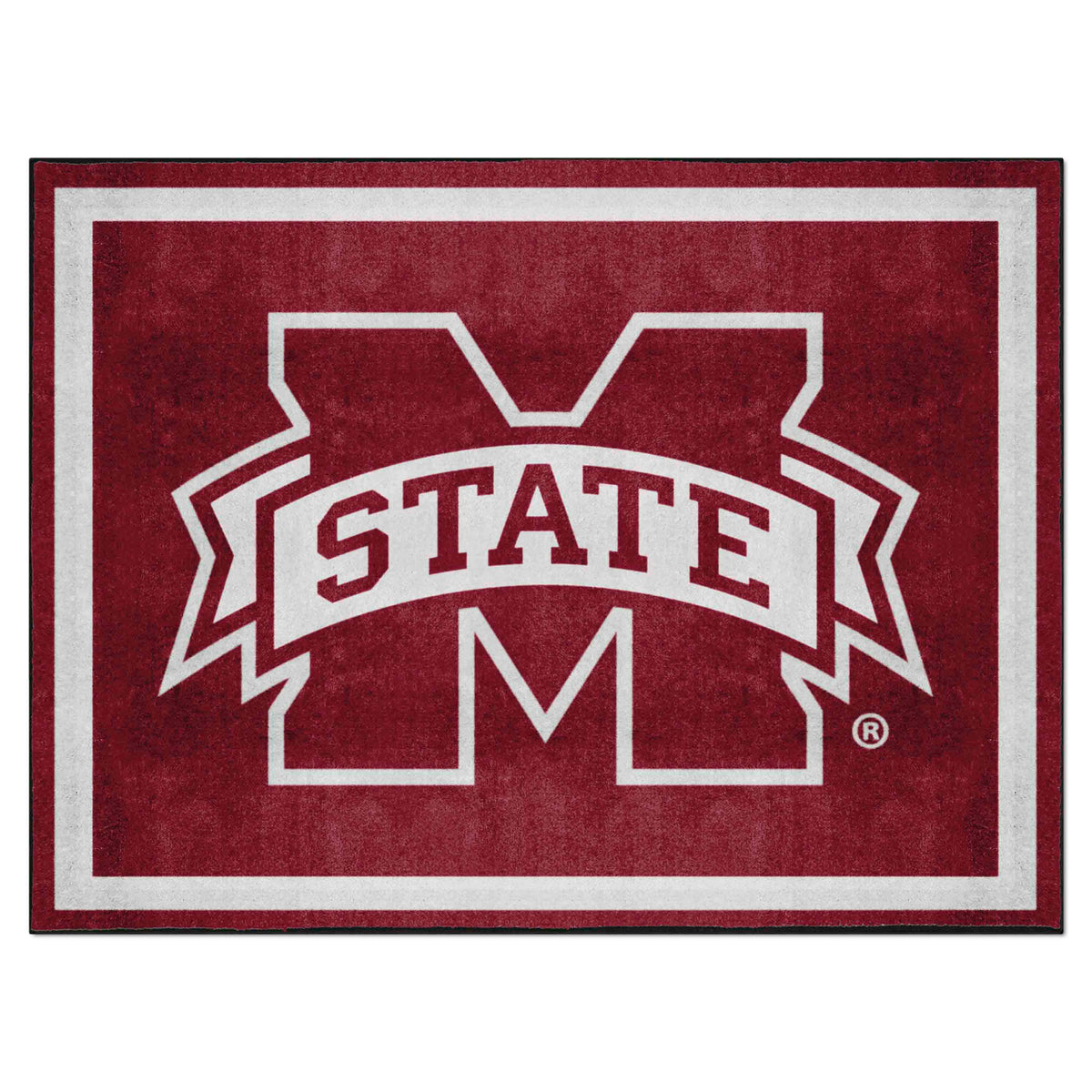 Mississippi State Bulldogs 8ft. x 10 ft. Plush Area Rug