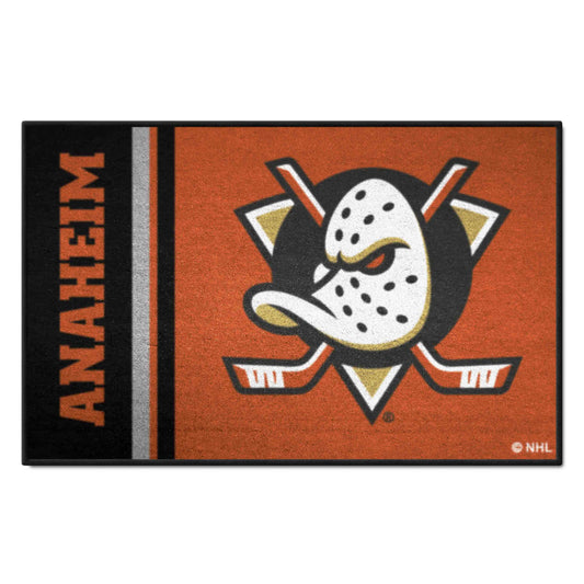 Anaheim Ducks Starter Mat Accent Rug - 19in. x 30in., Uniform Design, Uniform Design