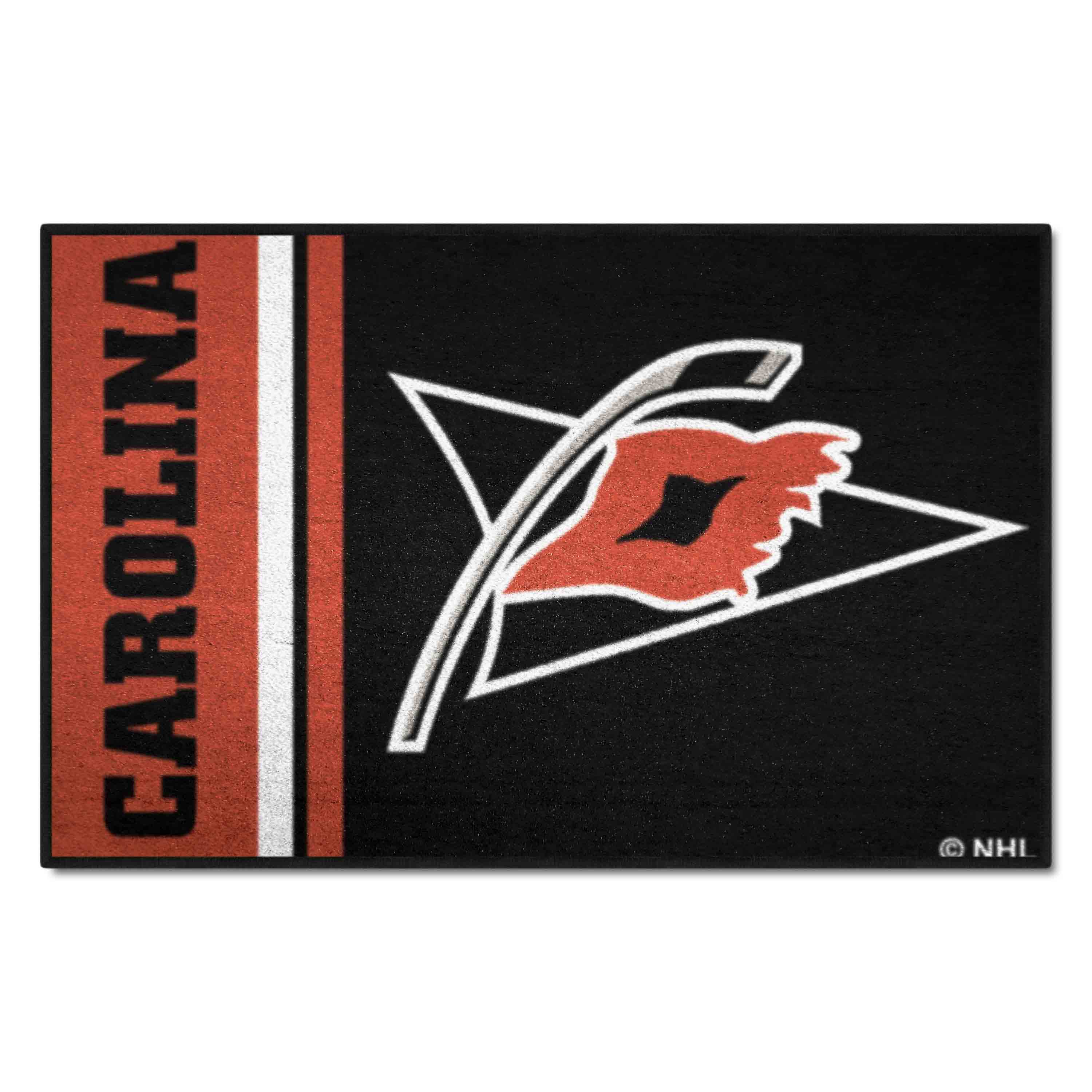 Carolina Hurricanes Starter Mat Accent Rug - 19in. x 30in., Uniform Design