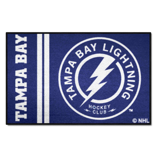 Tampa Bay Lightning Starter Mat Accent Rug - 19in. x 30in., Uniform Design