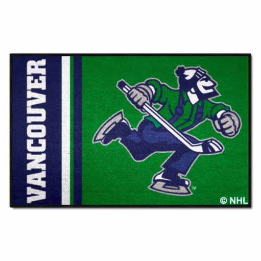 Vancouver Canucks Starter Mat Accent Rug - 19in. x 30in., Uniform Design