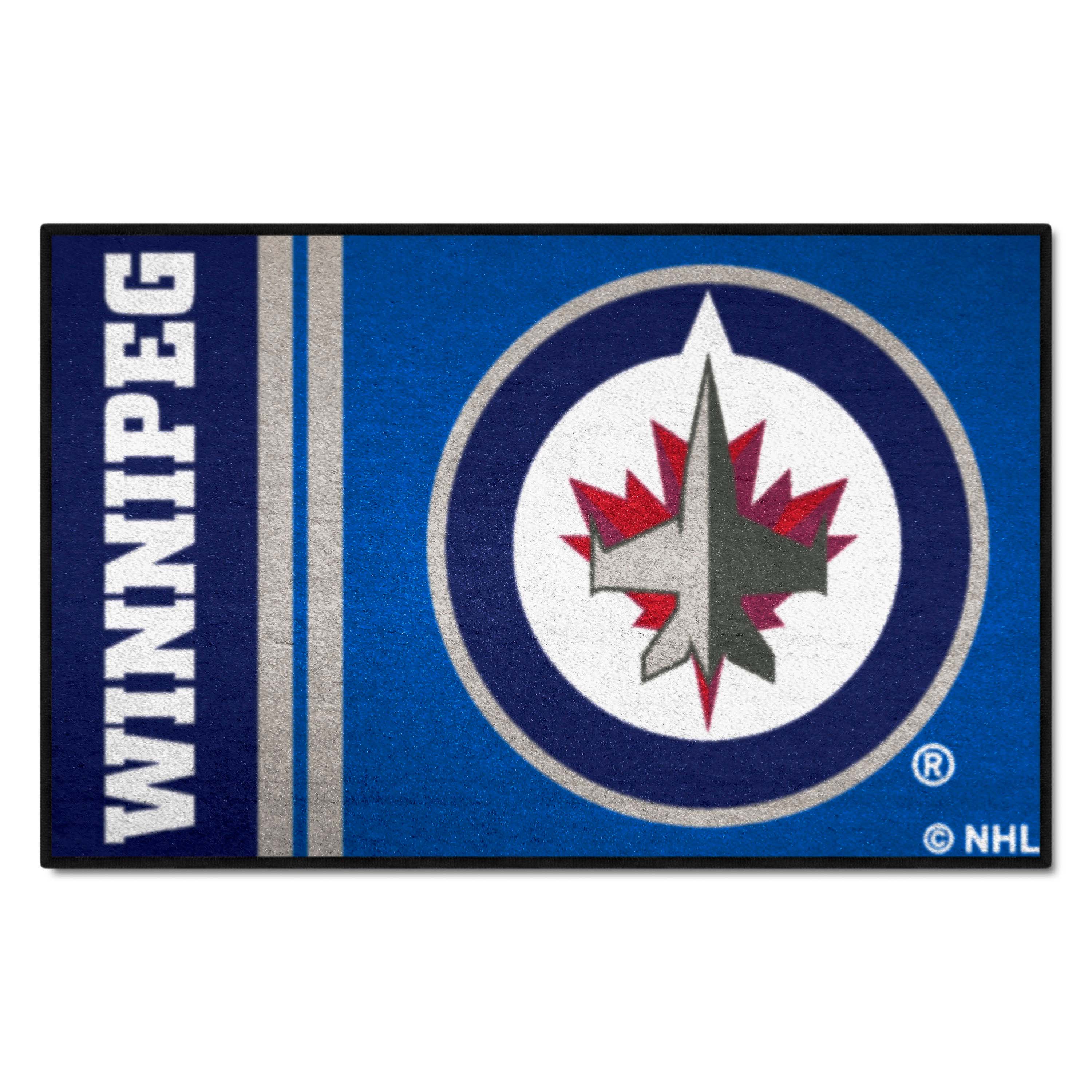 Winnipeg Jets Starter Mat Accent Rug - 19in. x 30in., Uniform Design