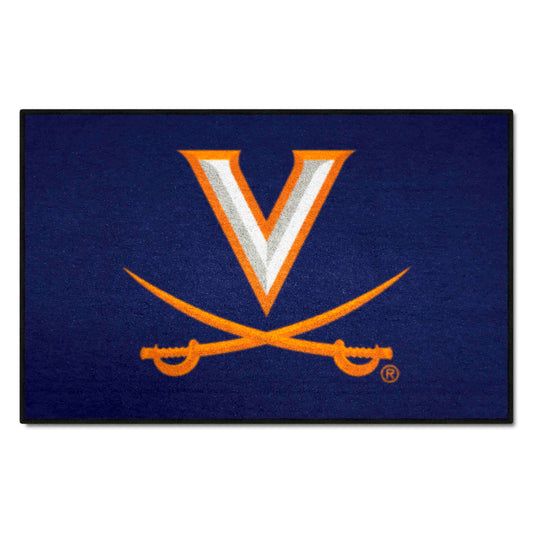 Virginia Cavaliers Starter Mat Accent Rug - 19in. x 30in.