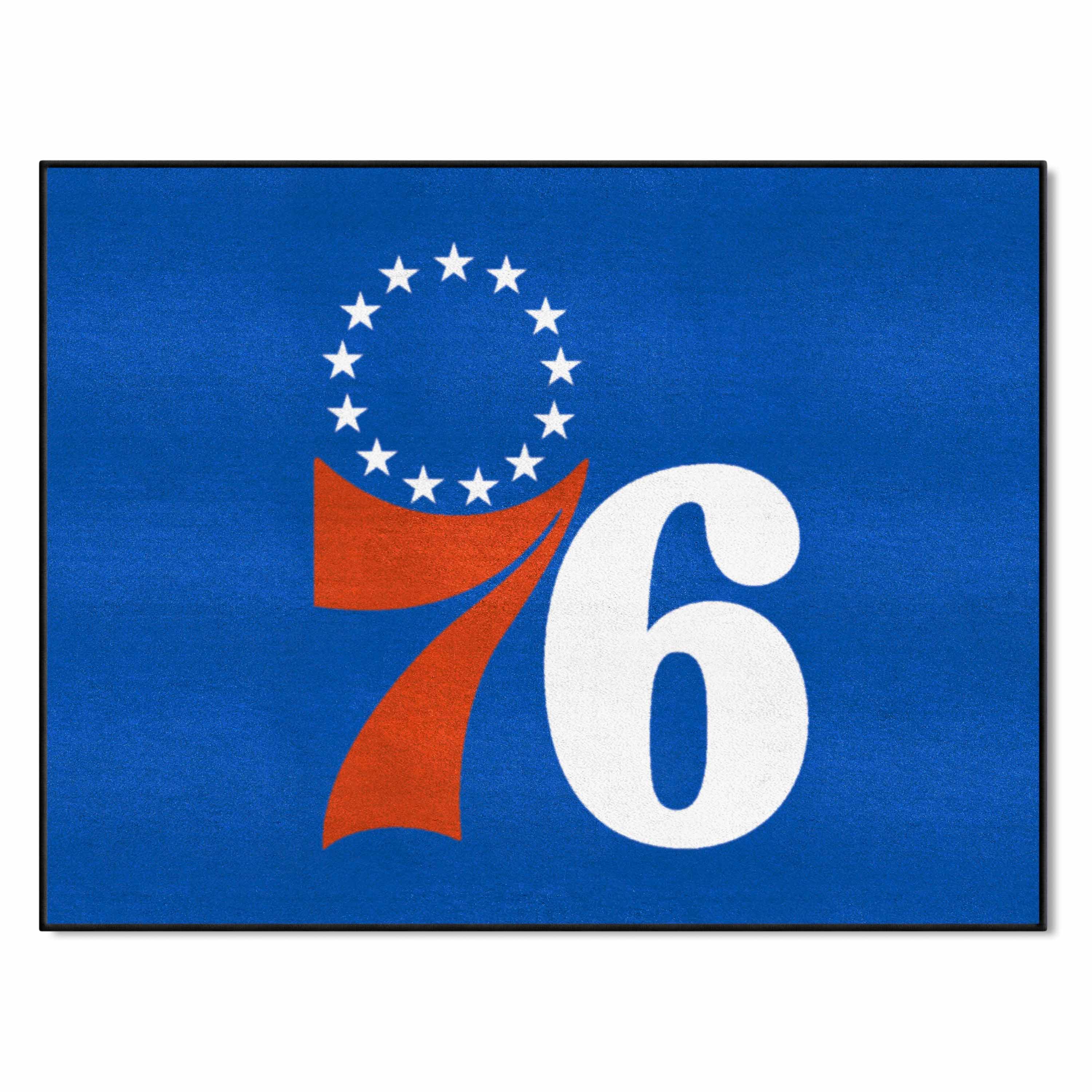 Philadelphia 76ers All-Star Rug - 34 in. x 42.5 in.