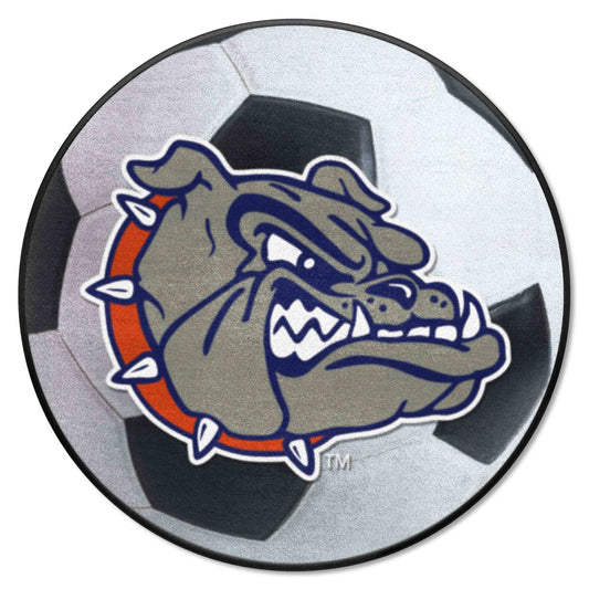 Gonzaga Bulldogs Soccer Ball Rug - 27in. Diameter - Gonzaga