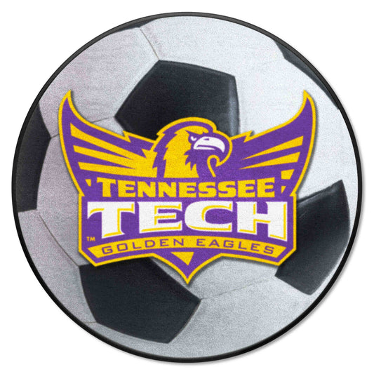 Tennessee Tech Golden Eagles Soccer Ball Rug - 27in. Diameter