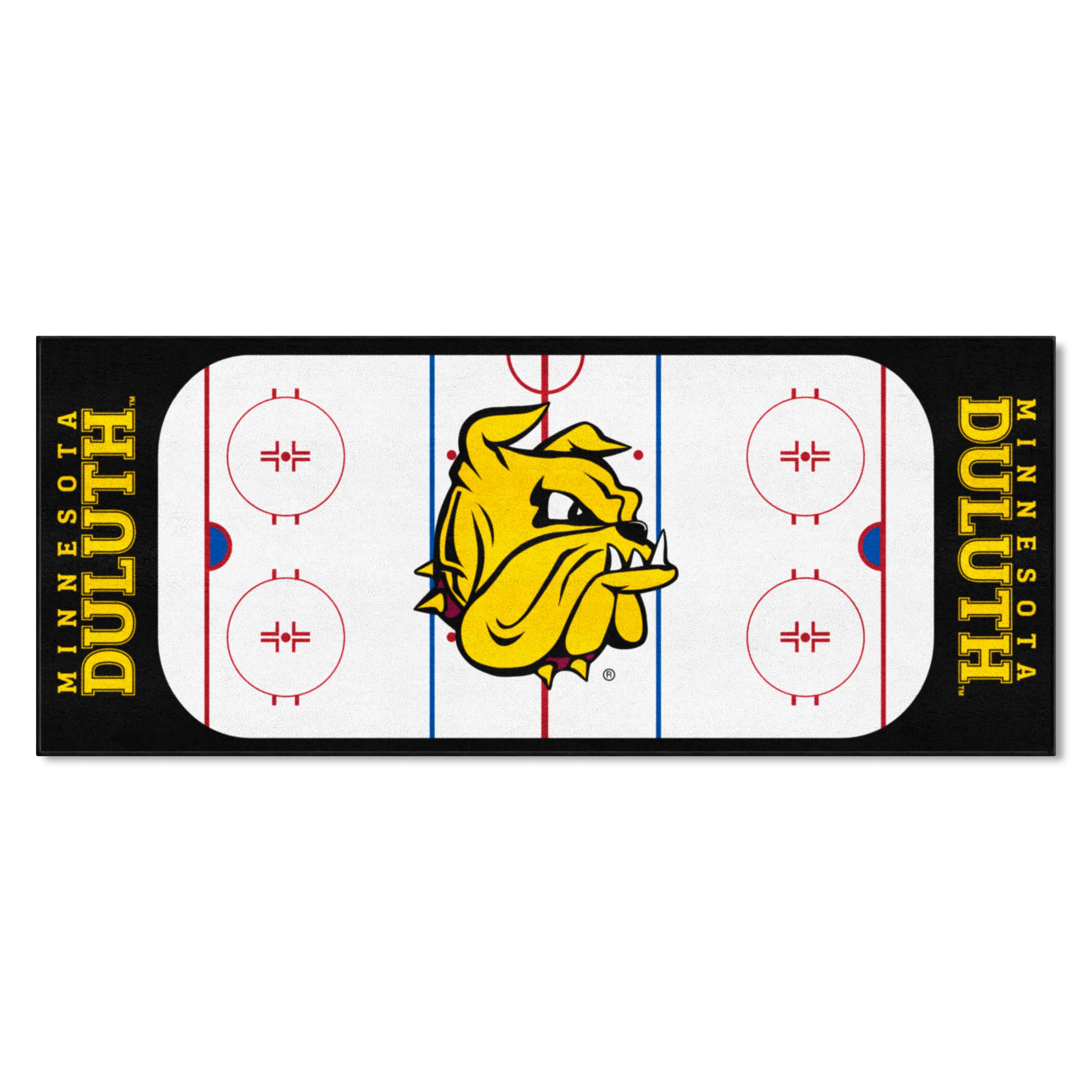 Minnesota-Duluth Bulldogs Rink Runner - 30in. x 72in.