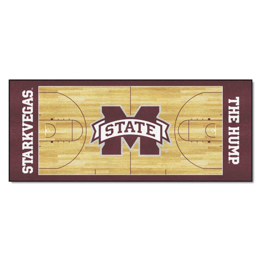 Mississippi State Bulldogs Court Runner Rug - 30in. x 72in.