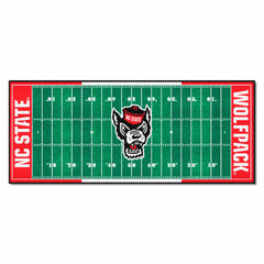 NC State Wolfpack Field Runner Mat - 30in. x 72in., NSC Logo - NC State