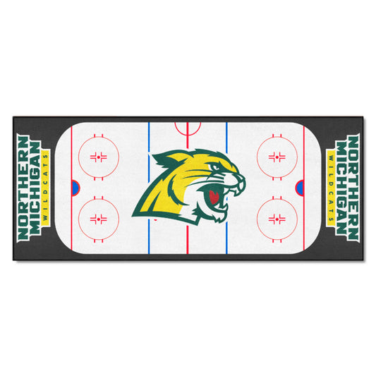 Northern Michigan Wildcats Rink Runner - 30in. x 72in.