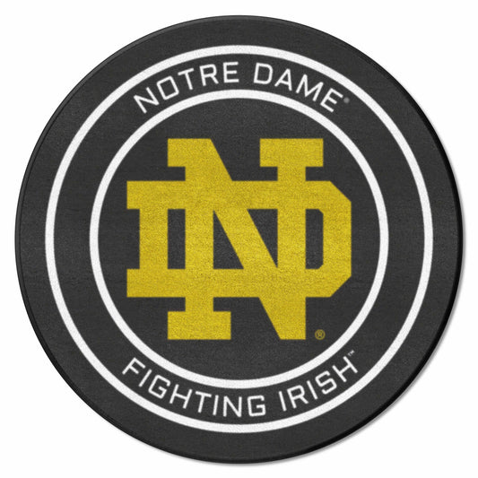 Notre Dame Fighting Irish Hockey Puck Rug - 27in. Diameter