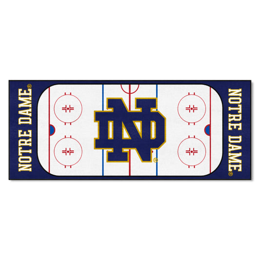 Notre Dame Fighting Irish Rink Runner - 30in. x 72in.