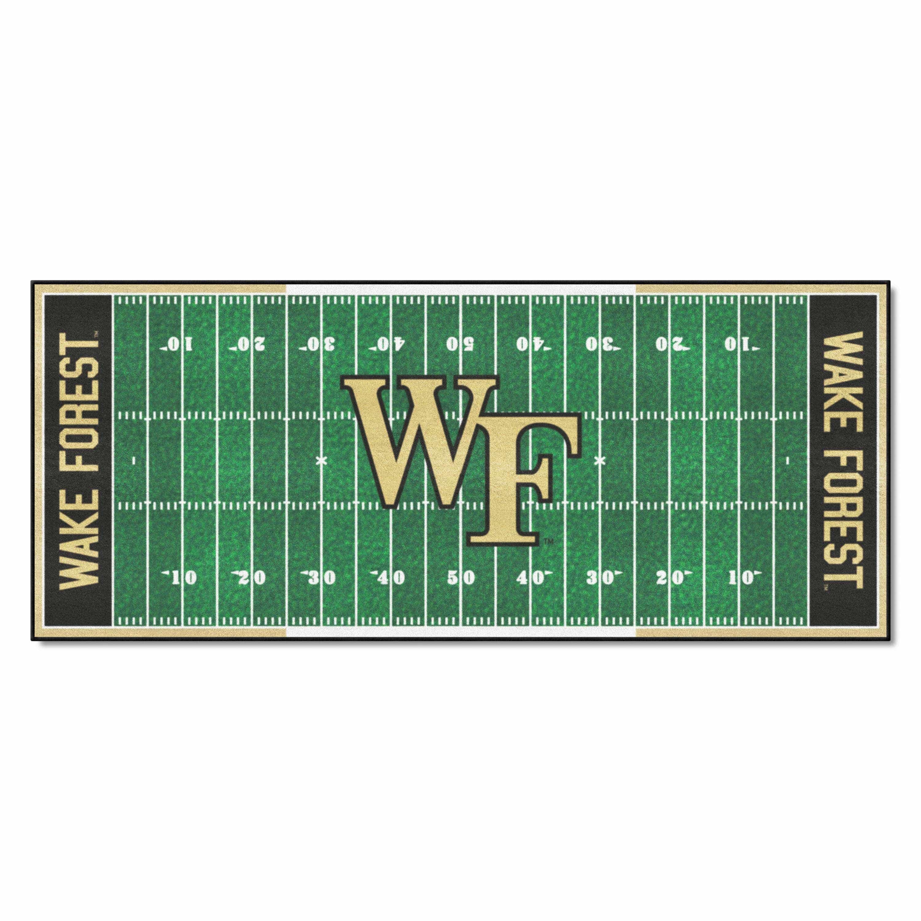 Wake Forest Demon Deacons Field Runner Mat - 30in. x 72in.