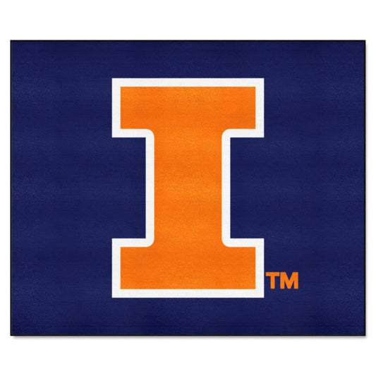 Illinois Illini Tailgater Rug - 5ft. x 6ft.