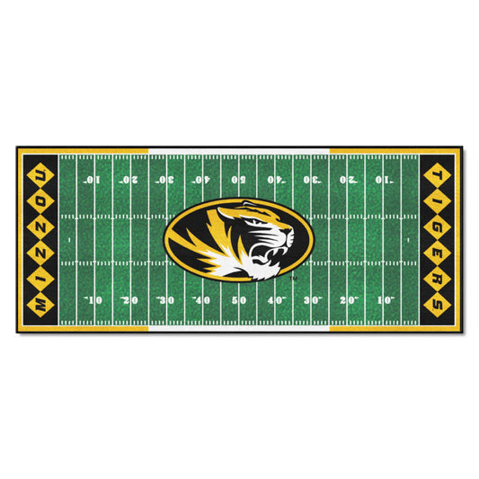 Missouri Tigers Field Runner Mat - 30in. x 72in.