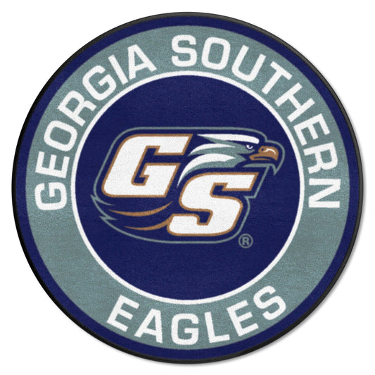 Georgia Southern Eagles Roundel Rug - 27in. Diameter