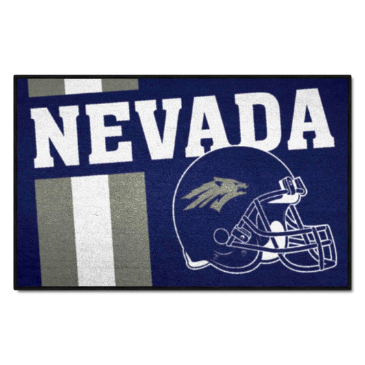 Nevada Wolfpack Starter Mat Accent Rug - 19in. x 30in., Uniform Design - Nevada