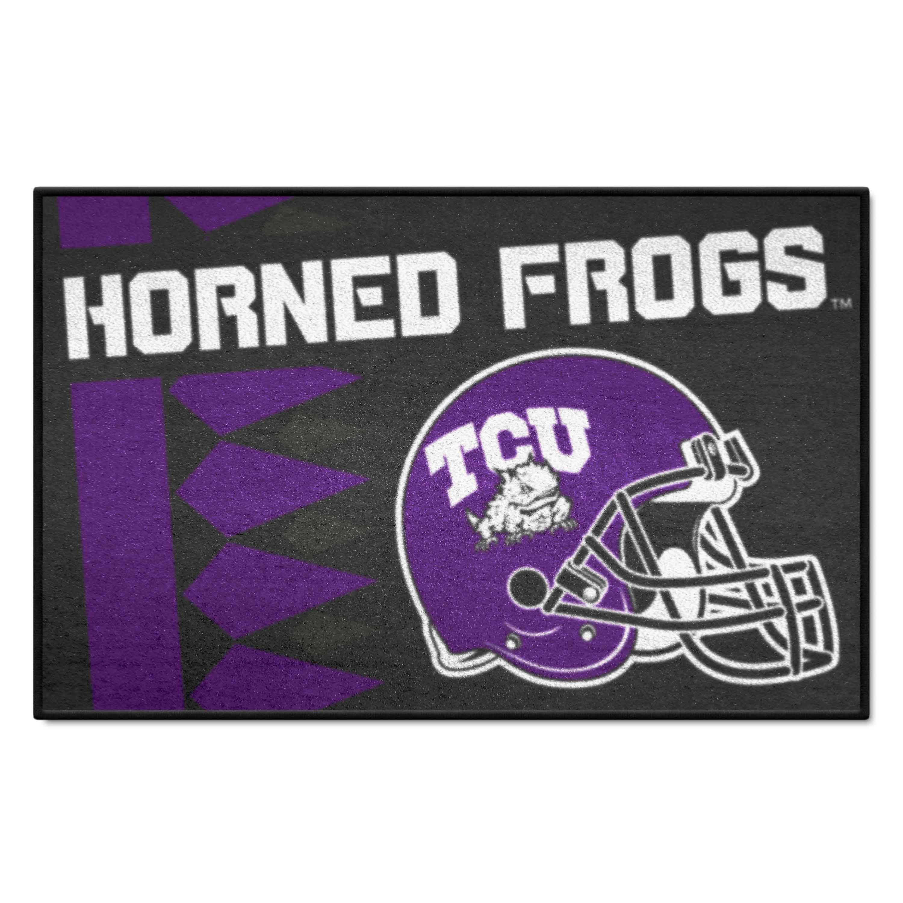 TCU Horned Frogs Starter Mat Accent Rug - 19in. x 30in.