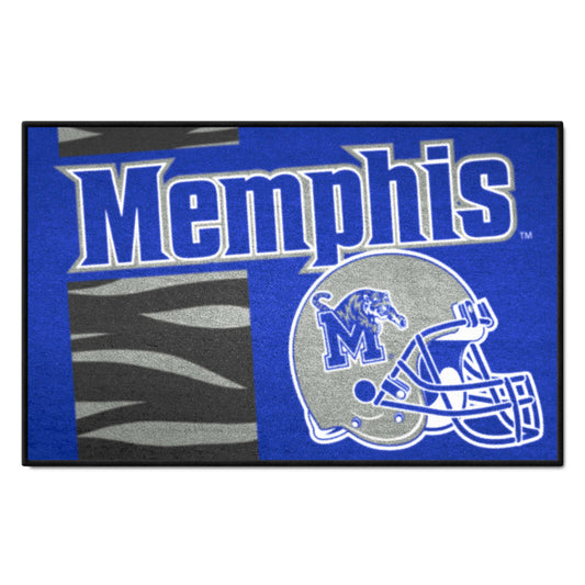 Memphis Tigers Starter Mat Accent Rug - 19in. x 30in., Uniform Design