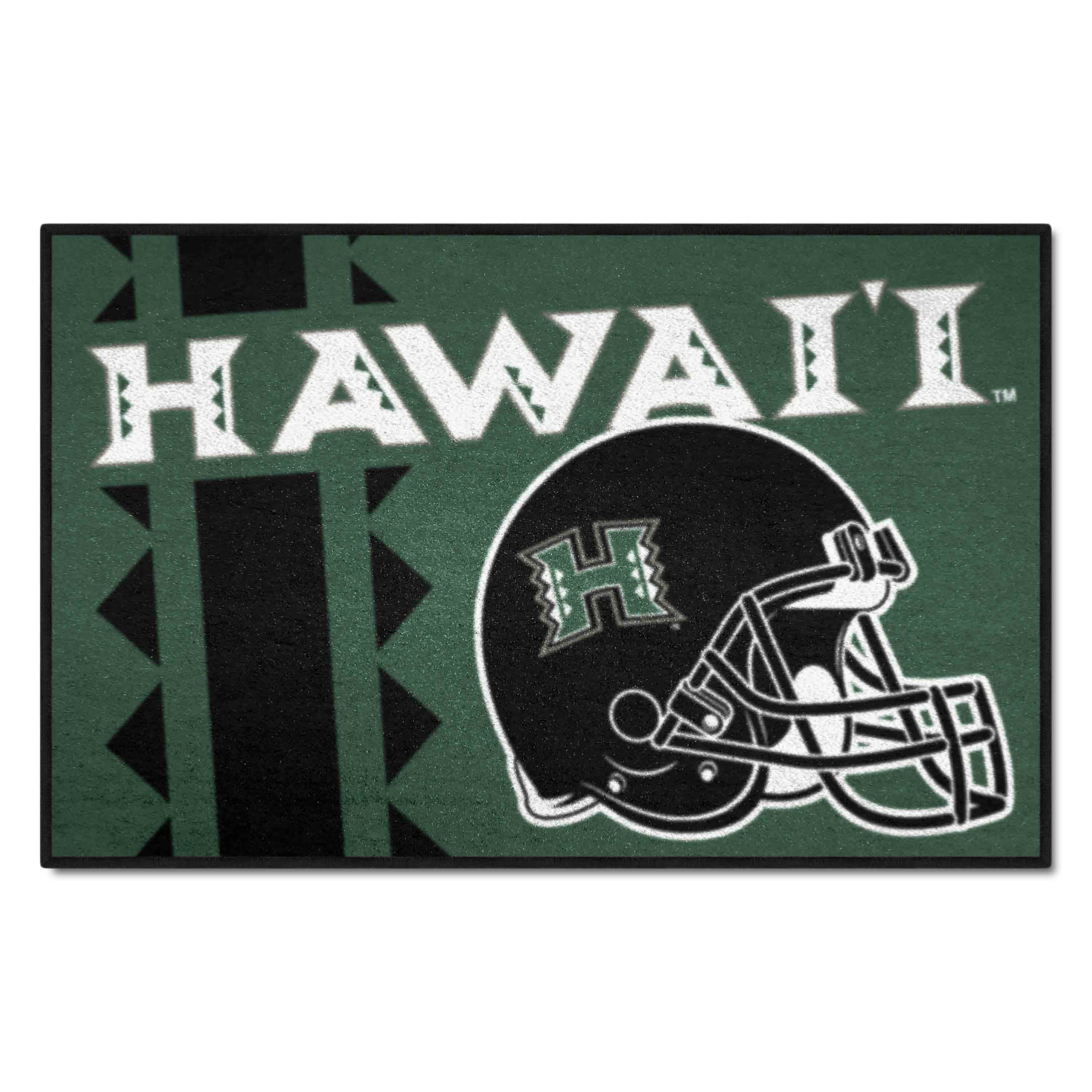 Hawaii Rainbows Starter Mat Accent Rug - 19in. x 30in., Uniform Design